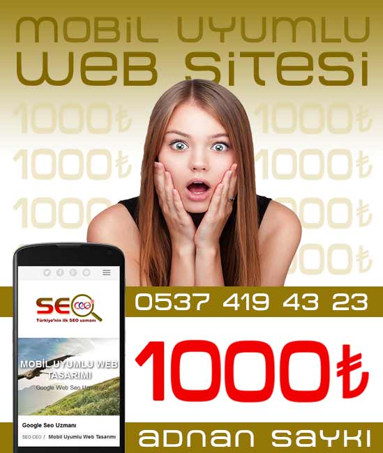 Mobil Web Fiyatı, 1000 TL